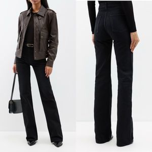 Saint Laurent 90'S High Waisted Jeans in black